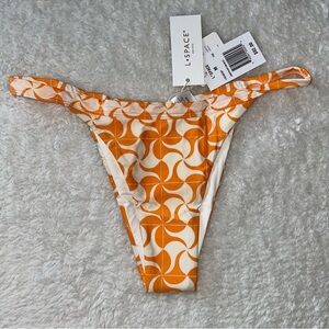 L*Space Camdyn Bitsy Bikini Bottoms Medium Tessellation Print NEW